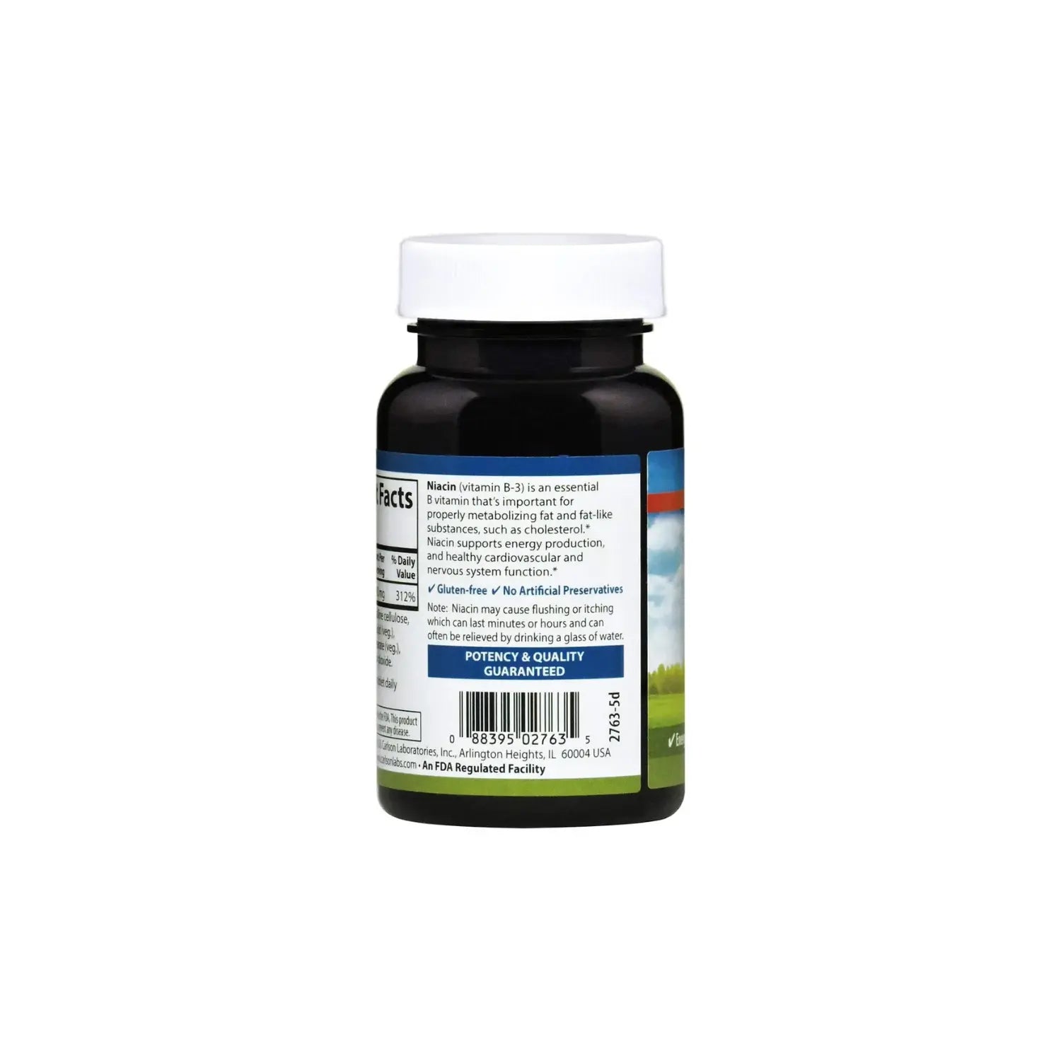CARLSON LABS NIACIN 50MG ENERGYPRODUCTION 300TABLETAS SFN