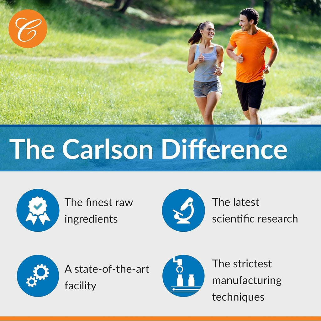 Carlson Labs Super 2 Daily Multivitamínico sin Hierro 120 Cápsulas Blandas