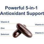 Carlson Labs ACES + Zn Vitaminas A, C, E, Selenio y Zinc 120 Cápsulas Blandas