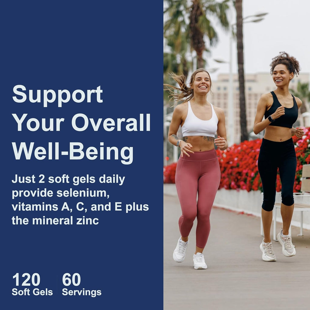 Carlson Labs ACES + Zn Vitaminas A, C, E, Selenio y Zinc 120 Cápsulas Blandas