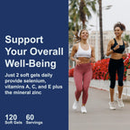Carlson Labs ACES + Zn Vitaminas A, C, E, Selenio y Zinc 120 Cápsulas Blandas