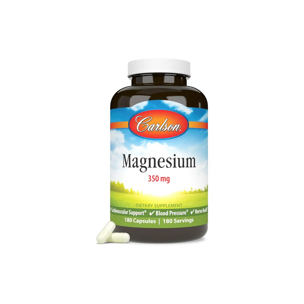 CARLSON LABS MAGNESIO 350 MG 180 CAPS SFN