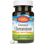 Carlson Labs Cromo Quelado 200 mcg 100 Tabletas