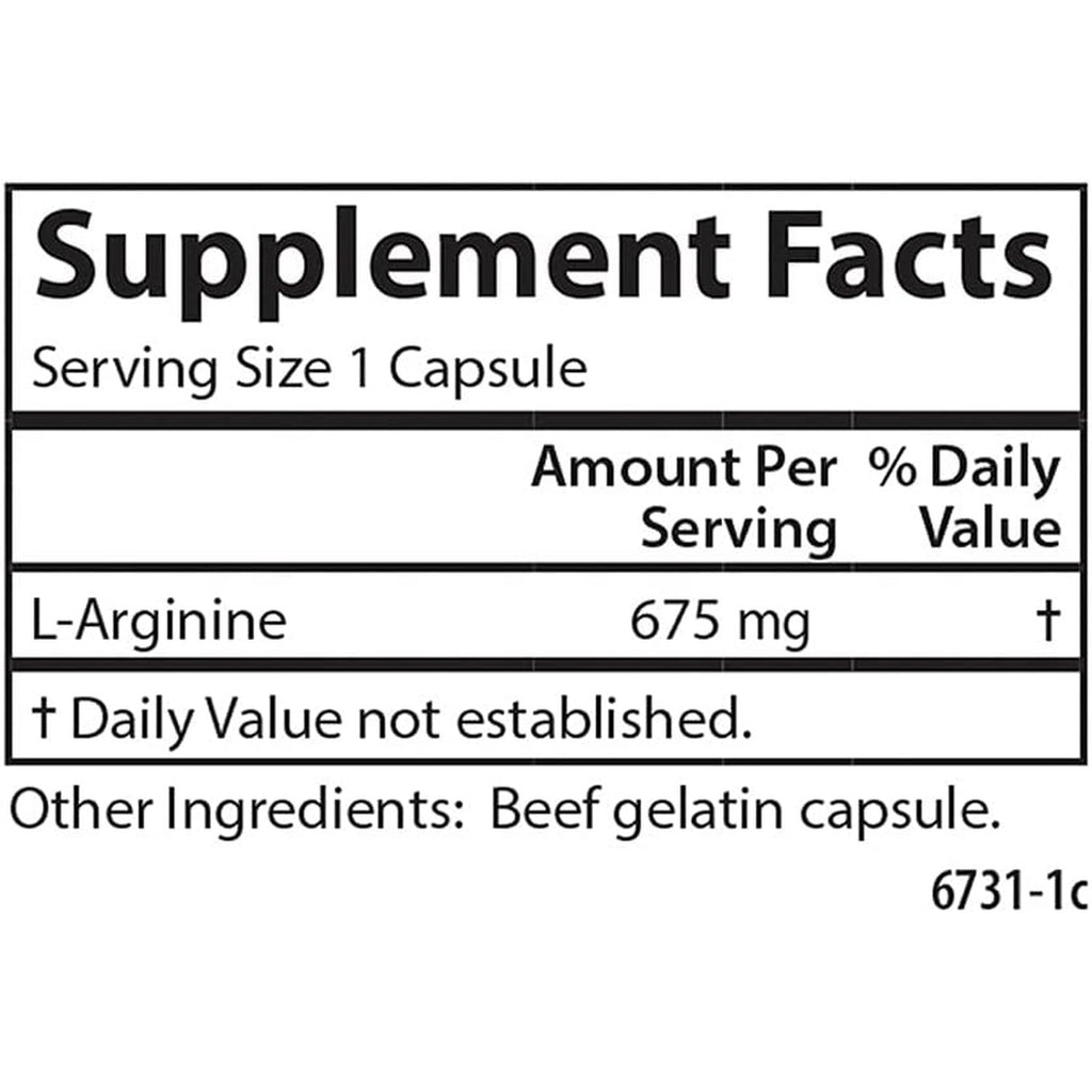Carlson Labs L-arginina 1350 Mg 90 Cápsulas