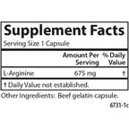 Carlson Labs L-arginina 1350 Mg 90 Cápsulas