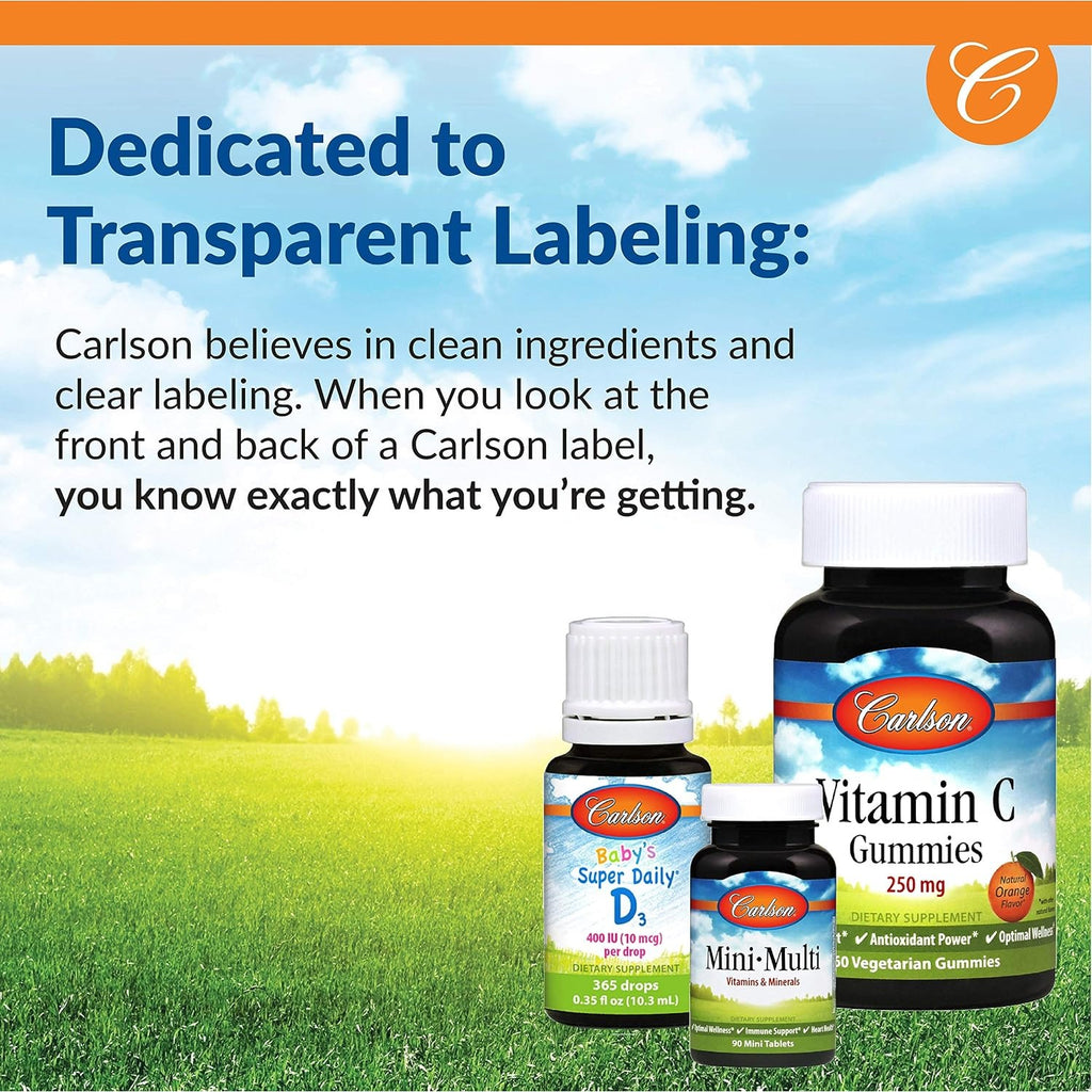 Carlson Labs L-arginina 1350 Mg 90 Cápsulas