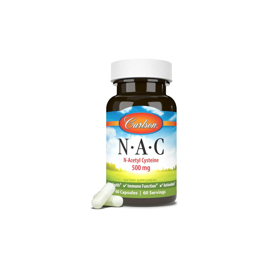 CARLSON LABS N·A·C 500 MG, 60 CAPS SFN