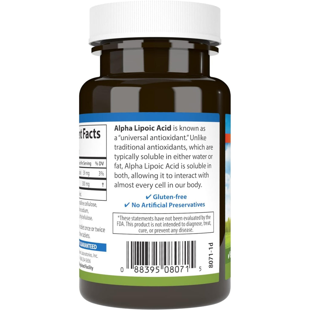 Carlson Labs Ácido Alfa Lipoico 300 mg 90 Tabletas
