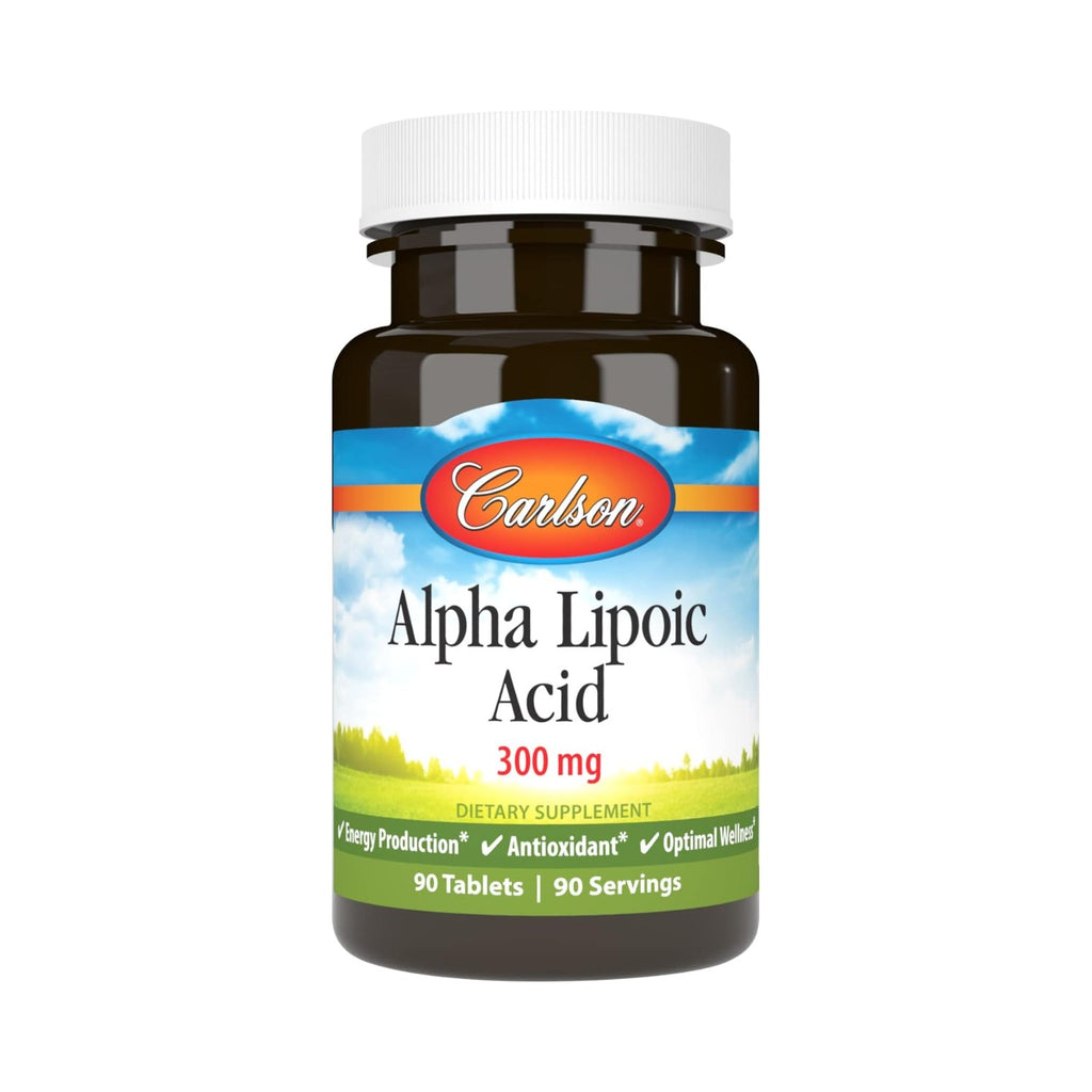 Carlson Labs Ácido Alfa Lipoico 300 mg 90 Tabletas