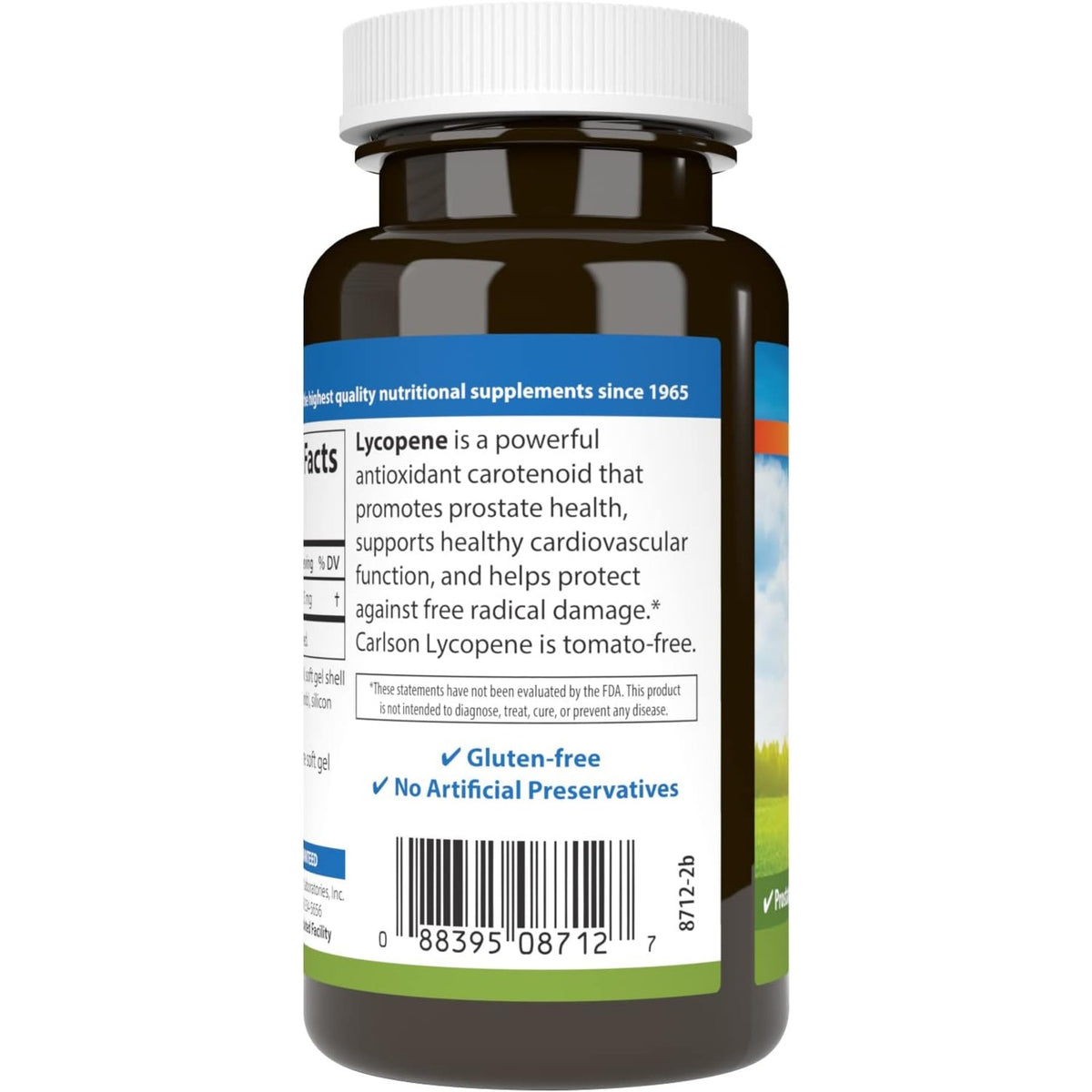 Carlson Labs Licopeno 15 mg 180 Cápsulas Blandas