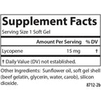 Carlson Labs Licopeno 15 mg 180 Cápsulas Blandas