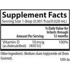 Carlson Labs Baby Super Daily D3 400 UI 2.54 ml Gotas