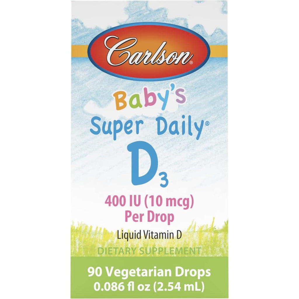 Carlson Labs Baby Super Daily D3 400 UI 2.54 ml Gotas
