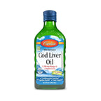 Carlson Labs Aceite de Hígado de Bacalao Noruego Omega-3 con Vitaminas A y D3 250 ml Sabor Fruta