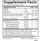 Carlson Labs Kids Aceite de Hígado de Bacalao Omega-3 550 mg 250 ml Sabor Chicle