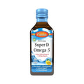 Carlson Labs Super D Omega-3 2000 UI 1100 mg 200 ml Sabor Limón
