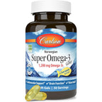 Carlson Labs Super Omega-3 Gems 1200 mg 100 Cápsulas Blandas