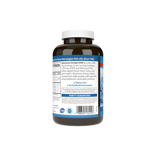CARLSON LABS MAXIMUM OMEGA 2000MG OMEGA 3 90SOFTGELS SFN