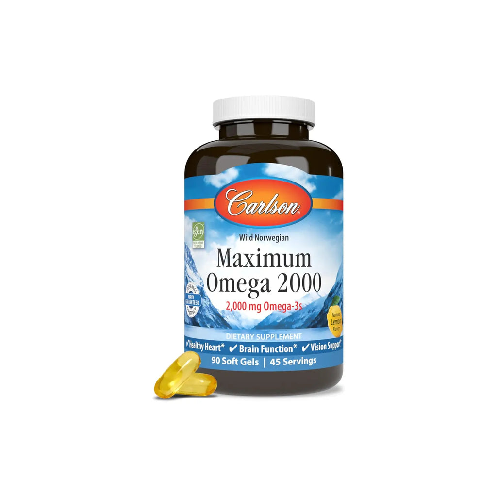 CARLSON LABS MAXIMUM OMEGA 2000MG OMEGA 3 90SOFTGELS SFN