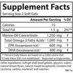 Carlson Labs Teen's Max Catch Minis Omega-3 1000 mg 60 Cápsulas Blandas