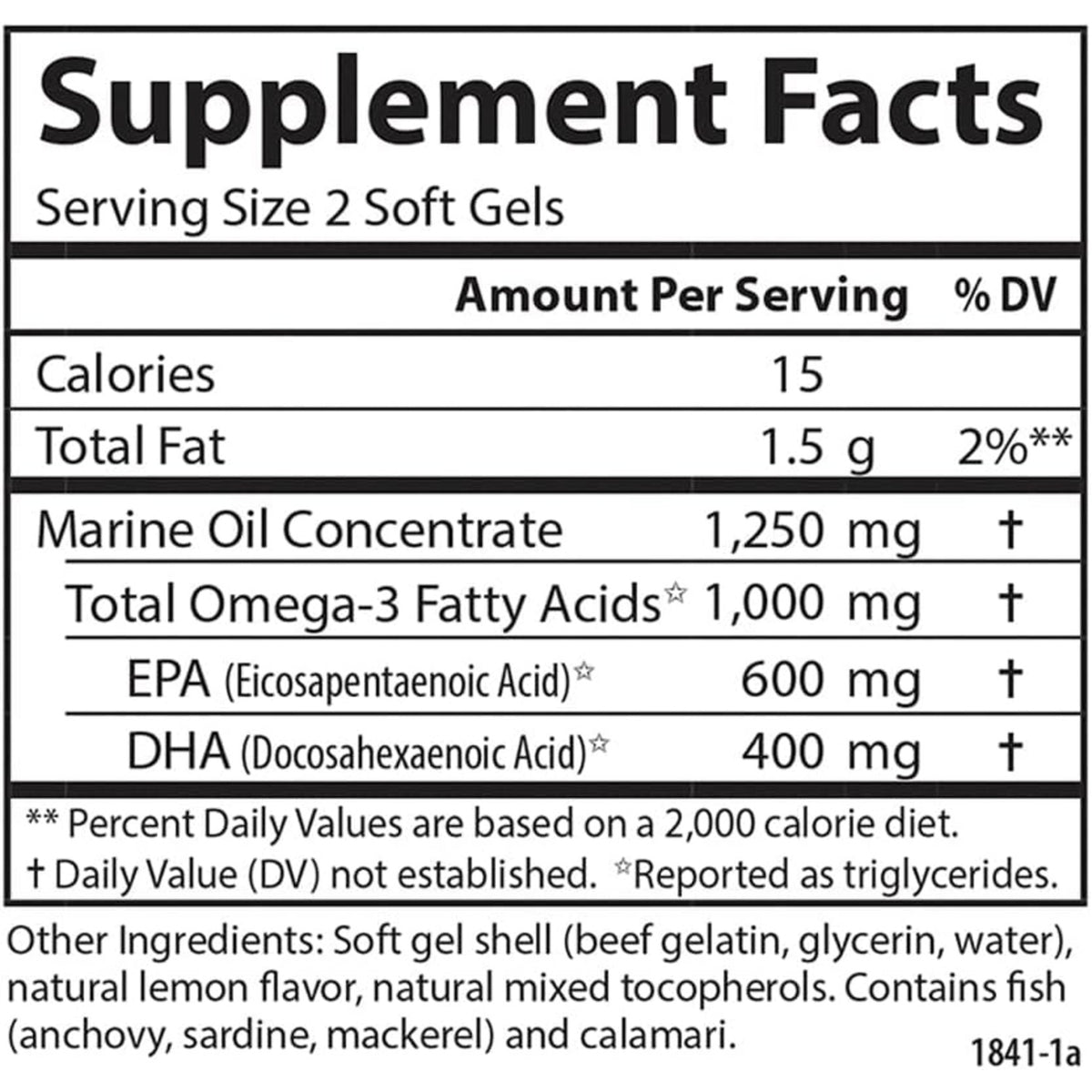 Carlson Labs Teen's Max Catch Minis Omega-3 1000 mg 60 Cápsulas Blandas