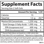 Carlson Labs Maximum Omega 3 120 Cápsulas Blandas