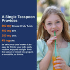 Carlson Labs Kids The Very Finest Fish Oil Omega-3 800 mg 200 ml Sabor Bayas Mixtas