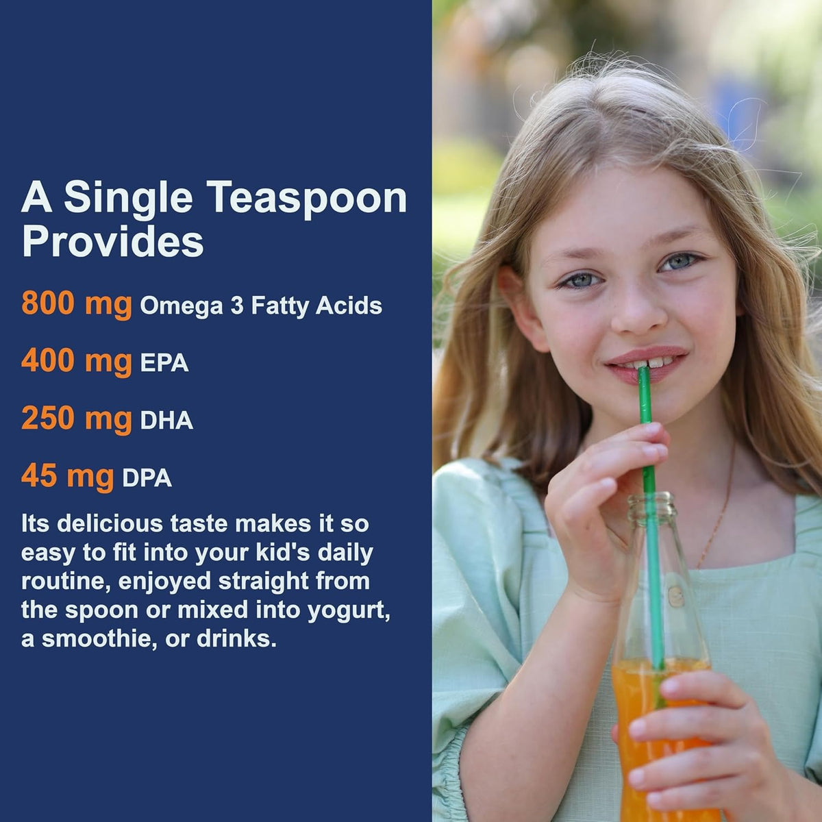 Carlson Labs Kids The Very Finest Fish Oil Omega-3 800 mg 200 ml Sabor Bayas Mixtas