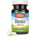 Carlson Labs Biotina 5000 mcg 50 Cápsulas