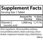Carlson Labs Vitamina C 1000 mg 100 Tabletas