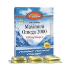 Carlson Labs Maximum Omega 2000 2000 mg Grab + Go 30 Cápsulas Blandas