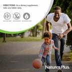 Natures Plus Vitamina B1 300 mg | 90 Tabletas | Energía y Metabolismo | Apoyo al Sistema Nervioso | Liberación Prolongada | Suplemento Alimenticio