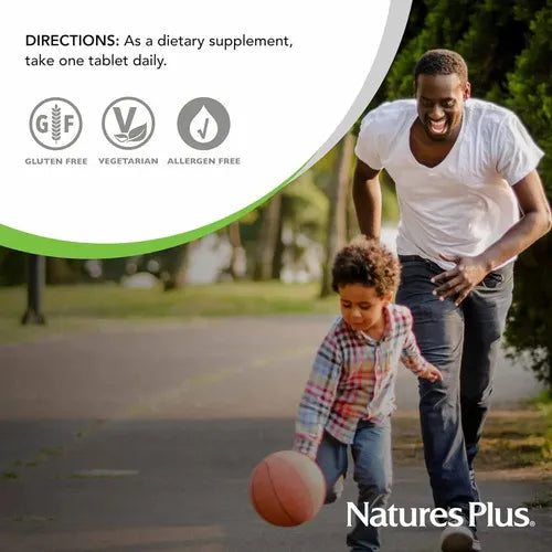 Natures Plus Vitamina B1 300 mg | 90 Tabletas | Energía y Metabolismo | Apoyo al Sistema Nervioso | Liberación Prolongada | Suplemento Alimenticio