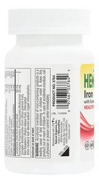 Natures Plus Hema-Plex Mini-Tabs | 60 Tabletas | Hierro 85 mg | Vitaminas y Minerales | Formación de Glóbulos Rojos | Suplemento Alimenticio