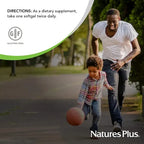 Natures Plus Garlic & Parsley Oil | Ajo y Perejil | 180 Cápsulas Blandas | Bienestar Cardiovascular e Inmunológico | Suplemento Alimenticio