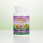 Natures Plus Animal Parade AcidophiKidz | 90 Tabletas Masticables | Probióticos Infantiles | Salud Digestiva y Equilibrio Intestinal | Suplemento Alimenticio