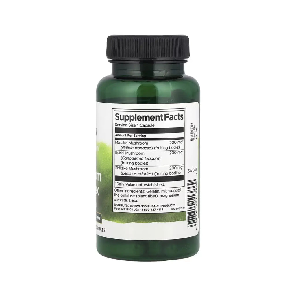 SWANSON COMPLEJO DE TRES HONGOS FULL SPECTRUM® 60 CAPS SFN