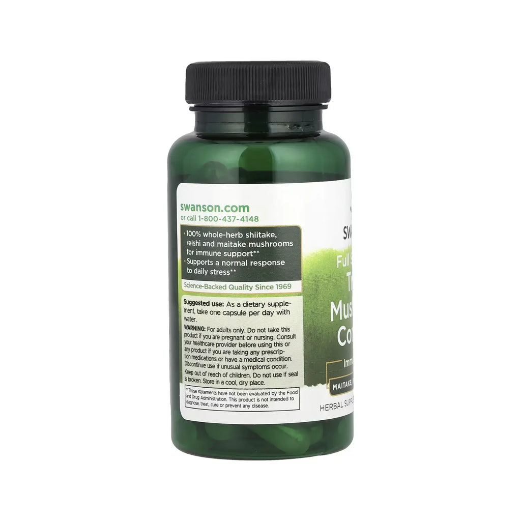 SWANSON COMPLEJO DE TRES HONGOS FULL SPECTRUM® 60 CAPS SFN