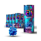 AI Energy Bebida Energética 12 pzs de 355 ml Sabor Blue Raspberry