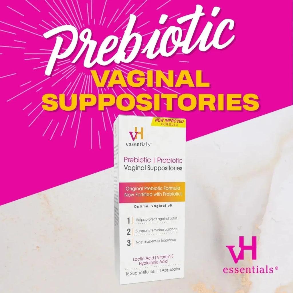 Vh essentials Prebiotic Balance Vaginal 15 Suppositories Sfn
