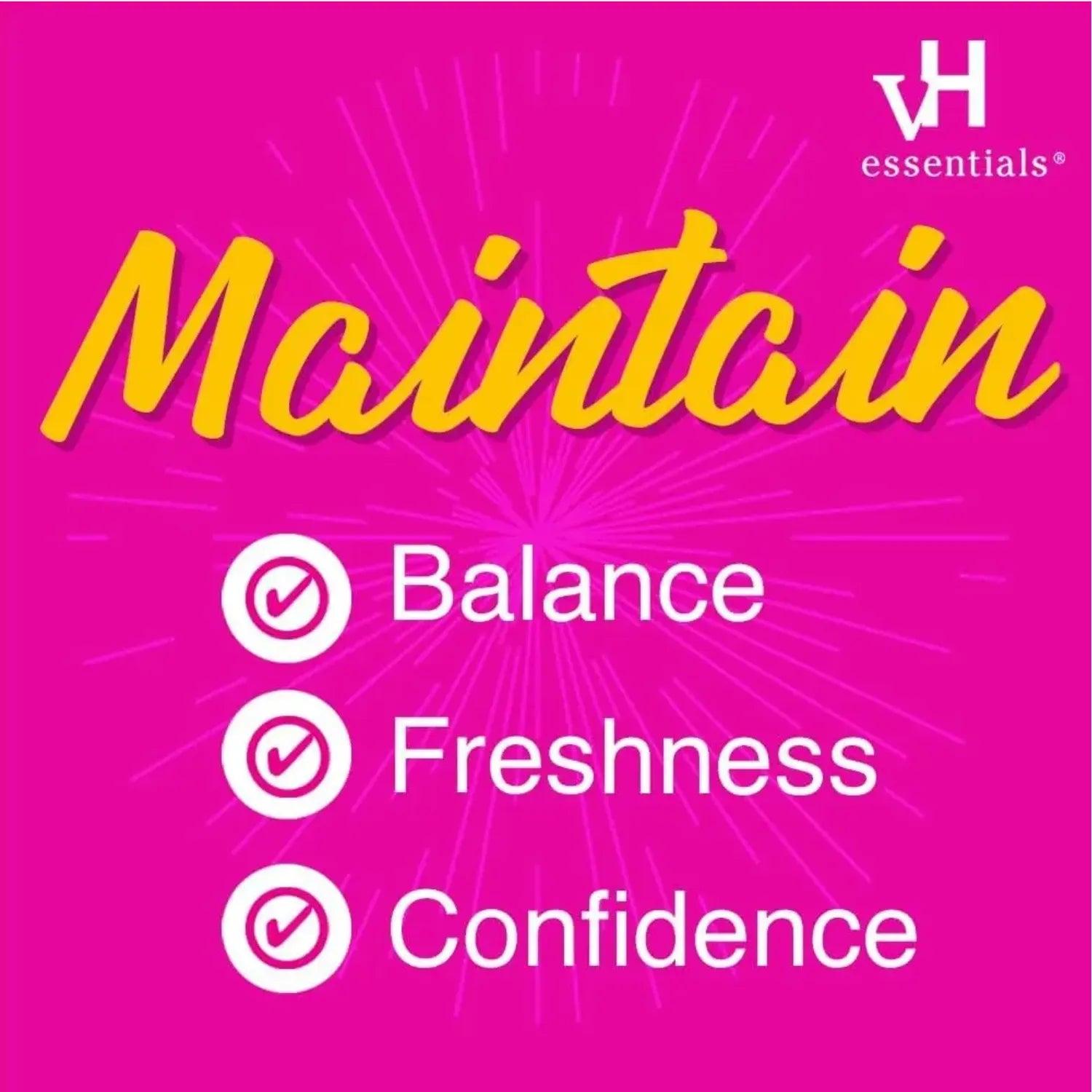 Vh essentials Prebiotic Balance Vaginal 15 Suppositories Sfn