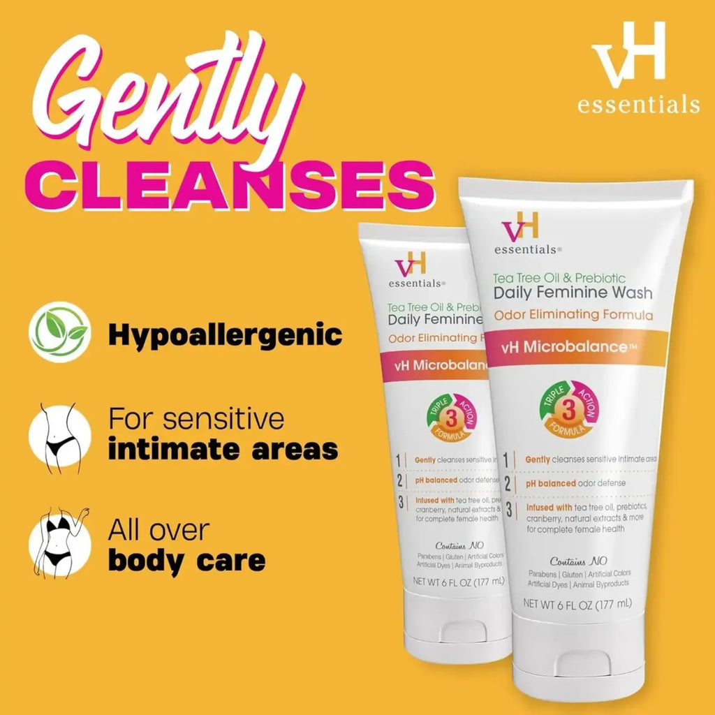 Vh Essentials gel lavado vaginal elimina aroma 117ml sfn
