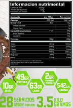 HOLIX LAB MASSIV PROTEINA WHEY 3.5 KG 28 SERVICIOS CHOCOBANANA