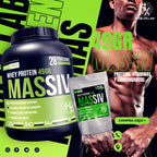 HOLIX LAB MASSIV PROTEINA WHEY 3.5 KG 28 SERVICIOS CHOCOBANANA