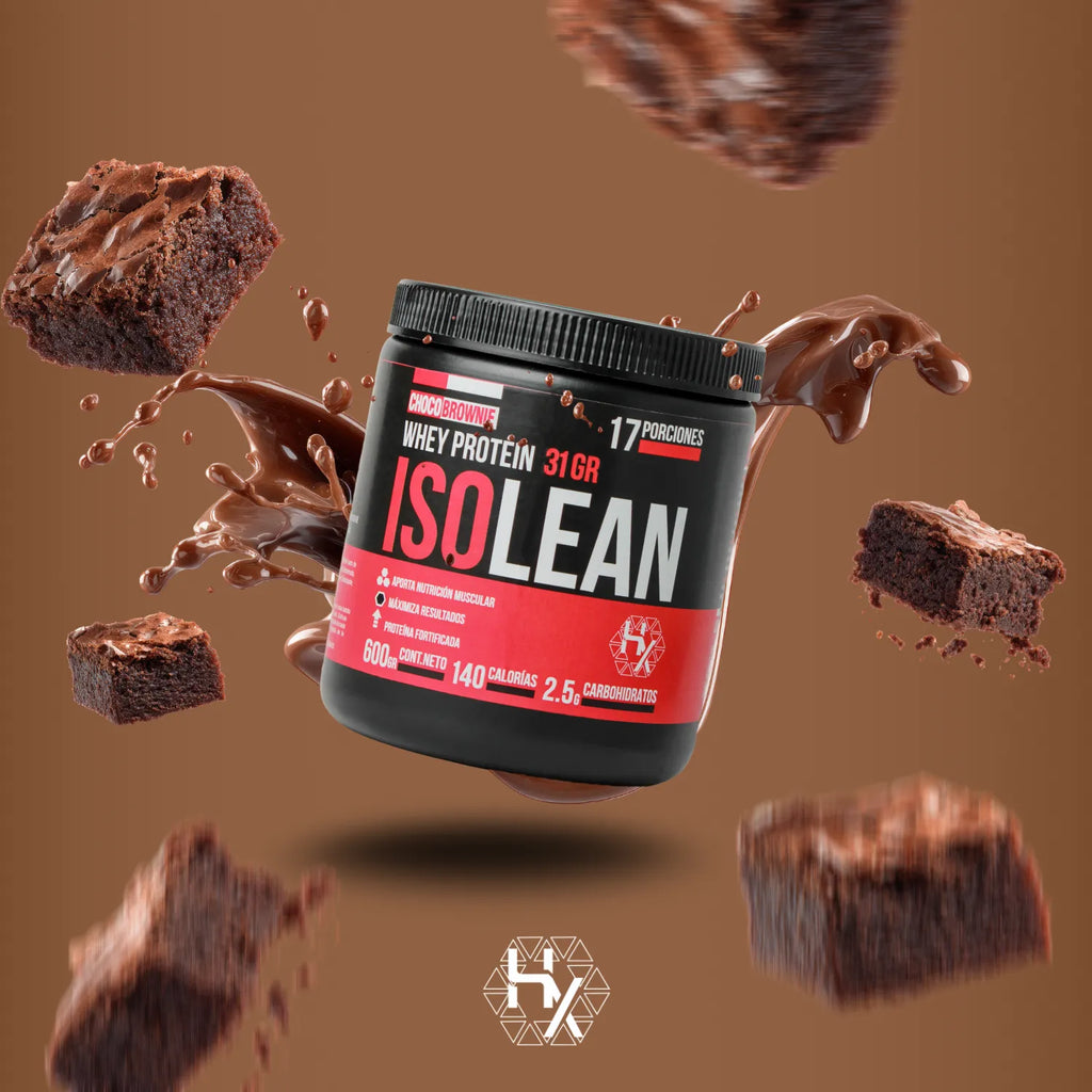 HOLIX LAB ISOLEAN PROTEINA WHEY HIDROLIZADA 600GR  CHOCOBROWNIE