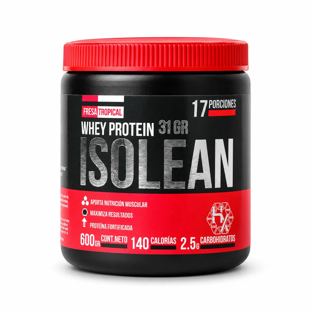 HOLIX LAB ISOLEAN PROTEINA WHEY HIDROLIZADA 500GR FRESA TROPICAL