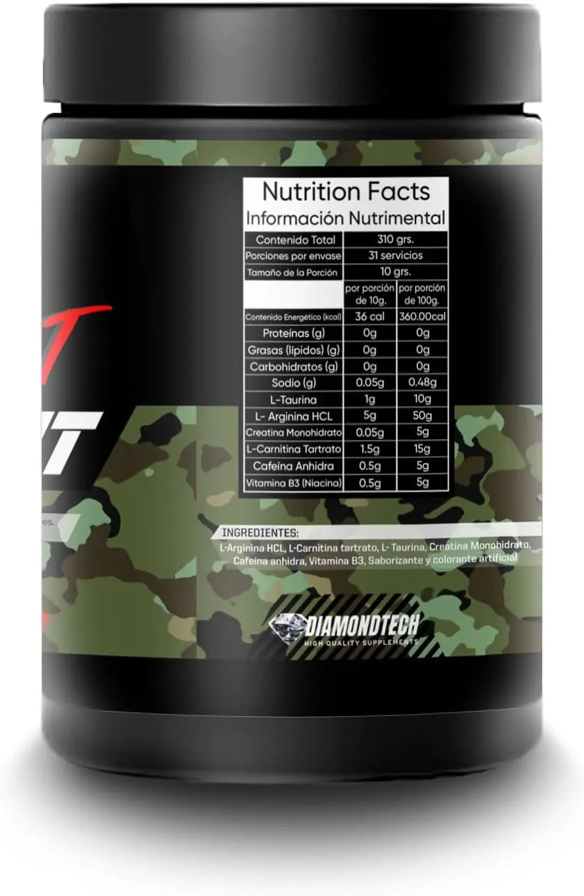DiamondTech Pre Workout Kombat 310g sfn uva