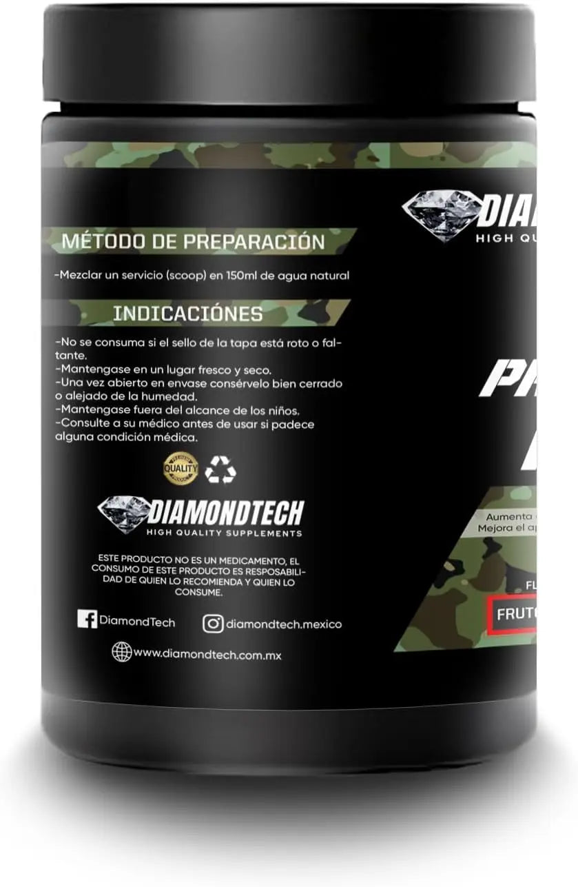 DiamondTech Pre Workout Kombat 310g sfn uva