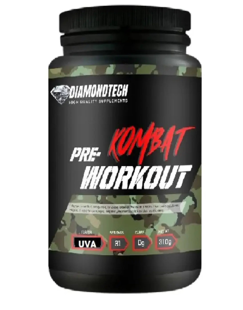 DiamondTech Pre Workout Kombat 310g sfn uva