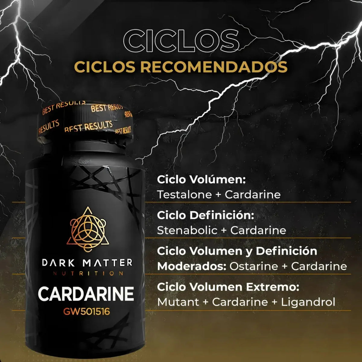Dark Matter Cardarine Con 60 Tabletas